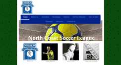 Desktop Screenshot of northcoastsoccer.com